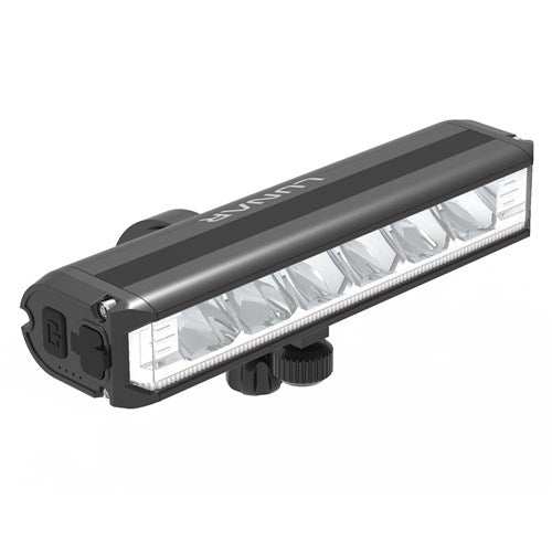 LUNAR Front Light 1400 lumens high power USB-C rechargeable lightbar with 6 LED beam