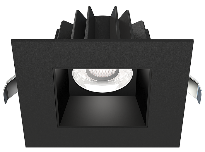 4" Square Recessed LED 15W Smooth White Reflector | JXL-COB04-S15W-5CCT