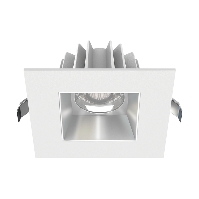 4" Square Recessed LED 15W Smooth White Reflector | JXL-COB04-S15W-5CCT