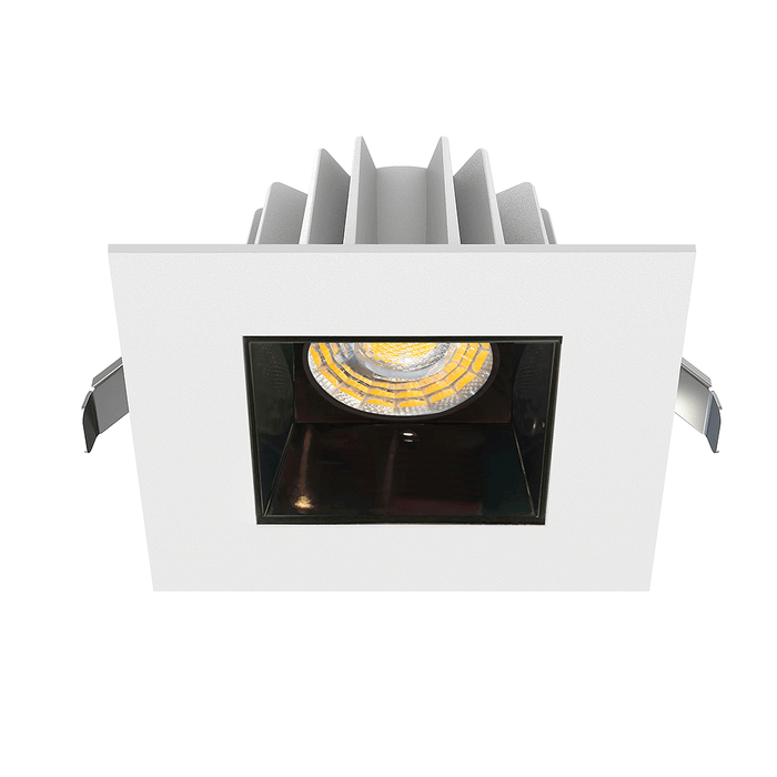 4" Square Recessed LED 15W Smooth White Reflector | JXL-COB04-S15W-5CCT