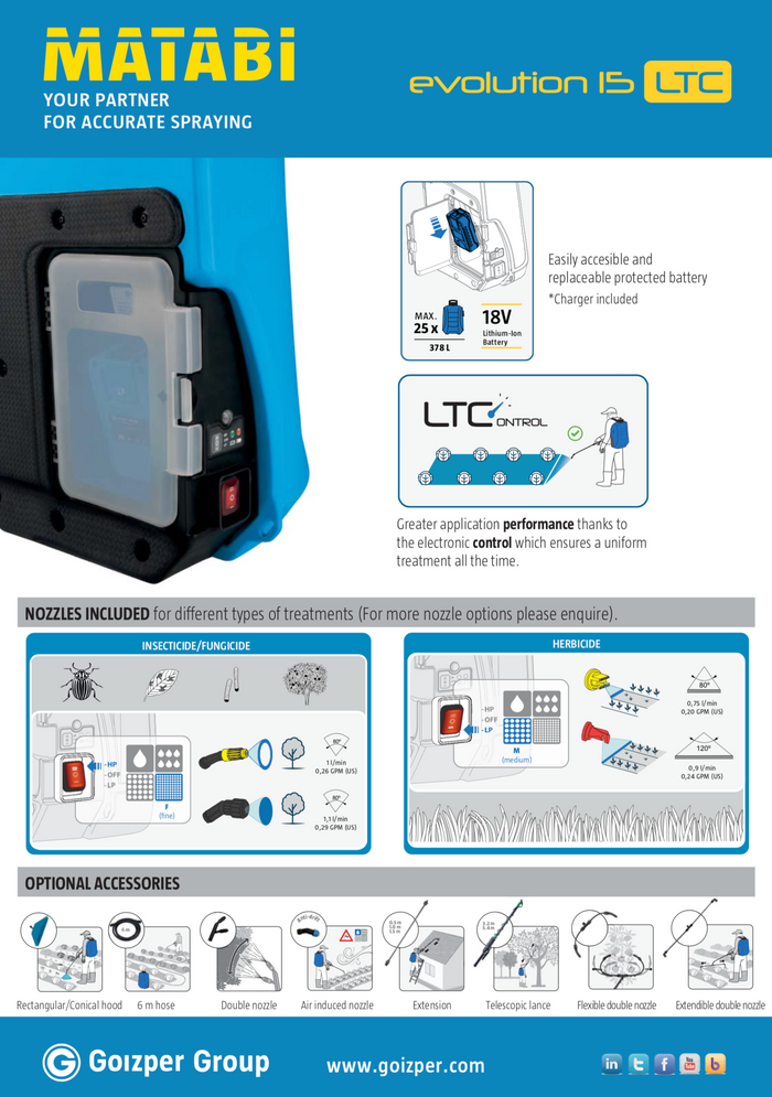 4.1.3 Battery Operated Mist 15 Litre (AHS MIST)