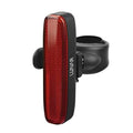 LUNAR Rear Light 50 lumens USB-C rechargeable bike tail light with universal mounts