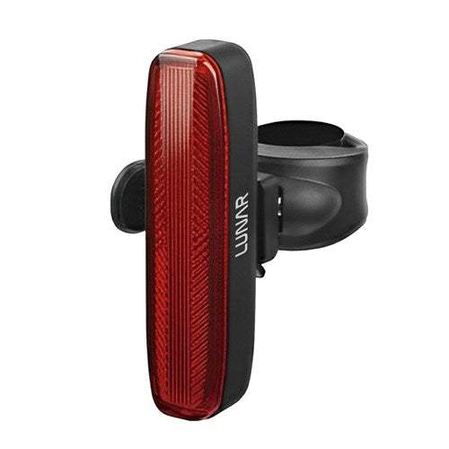 LUNAR Rear Light 50 lumens USB-C rechargeable bike tail light with universal mounts