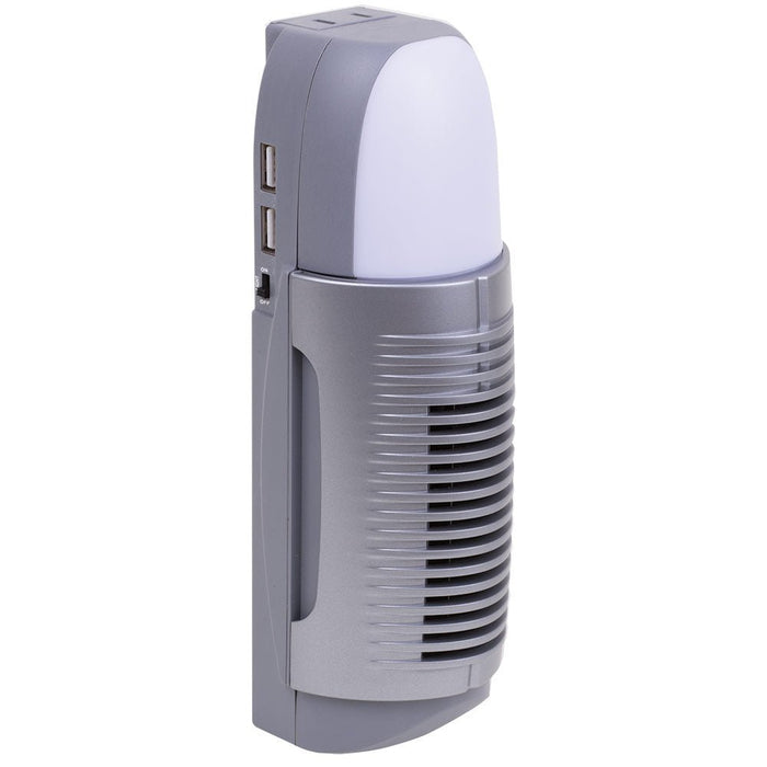 Air Innovations AI-210 Compact Air Purifier With 2 USB Ports & LED Light - Air Innovations