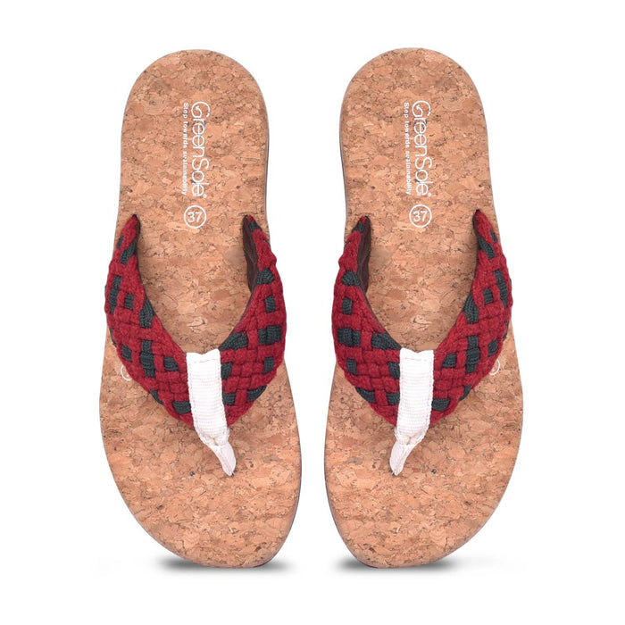 Alfa Scarlet Women's Slippers - Red