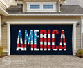 America | 2-Car Garage Door Cover