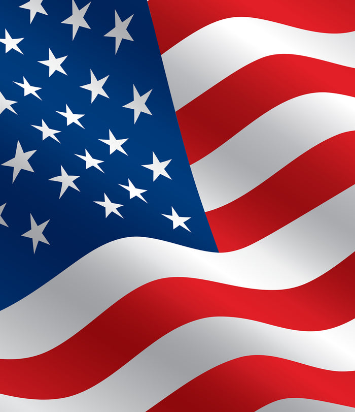 American Flag | 1-Car Garage Door Cover