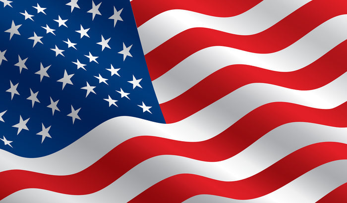 American Flag | 2-Car Garage Door Cover
