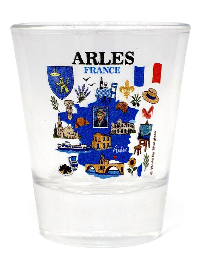 Arles France Great French Cities Collection Shot Glass