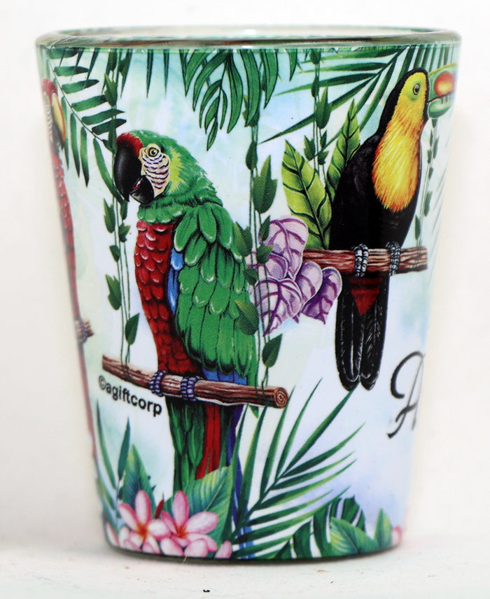 Aruba Parrot In and Out Shot Glass