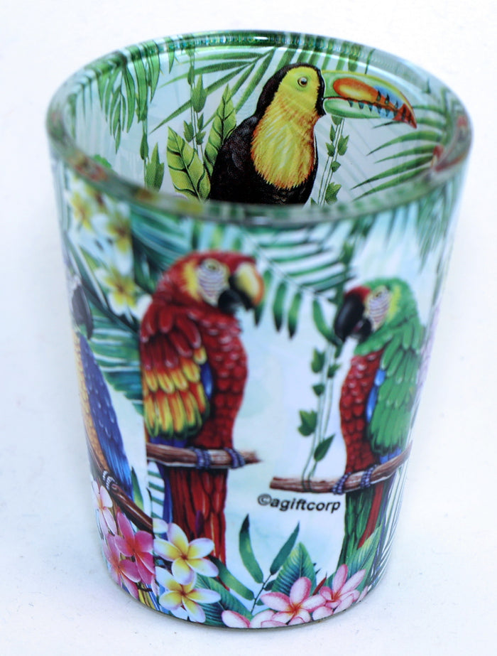 Aruba Parrot In and Out Shot Glass