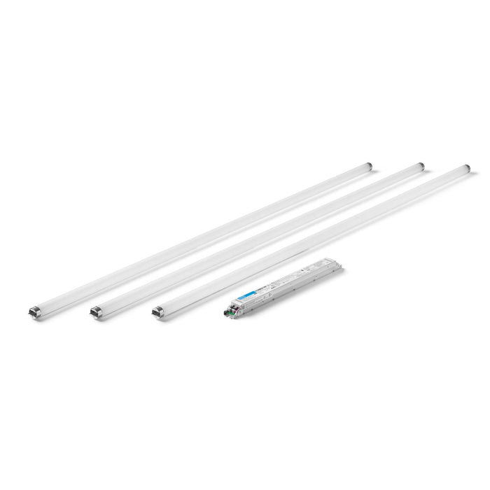 Ballast Retrofit Kit by C-Flex: T8H, 4FT, 1-Lamp (Case of 1 Kits), 4000K, EcoSystem Driver, 1% Dimming, ELD4T8H-1M40-1