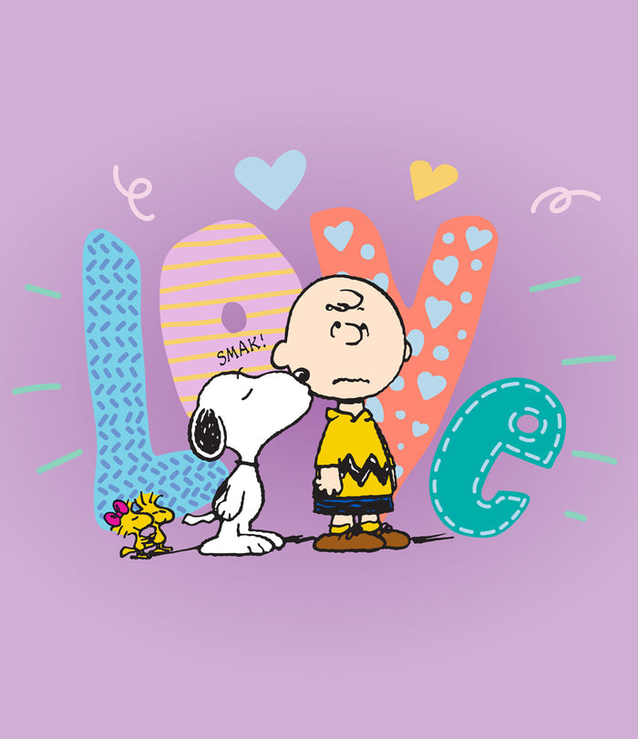 Beagle Smak! | 1-Car Peanuts® Garage Door Cover