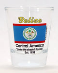 Belize Flag Shot Glass