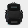 Black & Aqua Hybrid Backpack