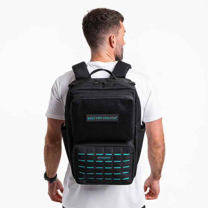 Black & Aqua Training Backpack