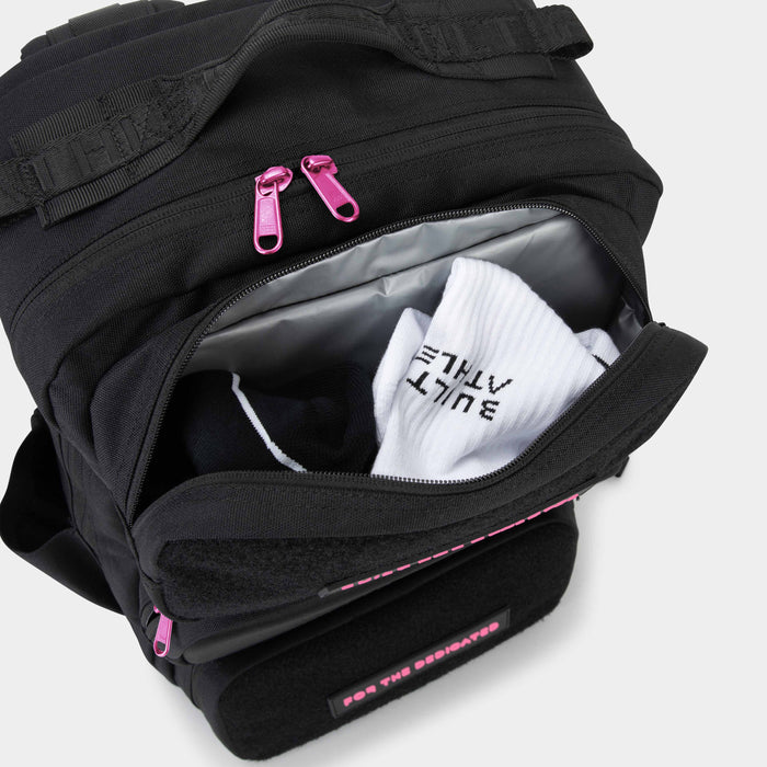 Black & Pink Hybrid Backpack