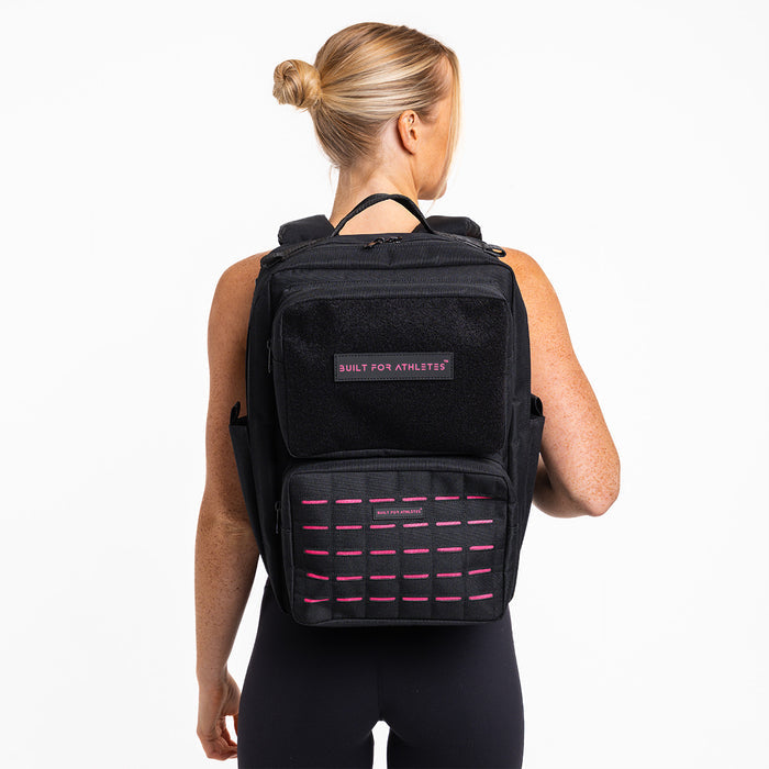 Black & Pink Training Backpack