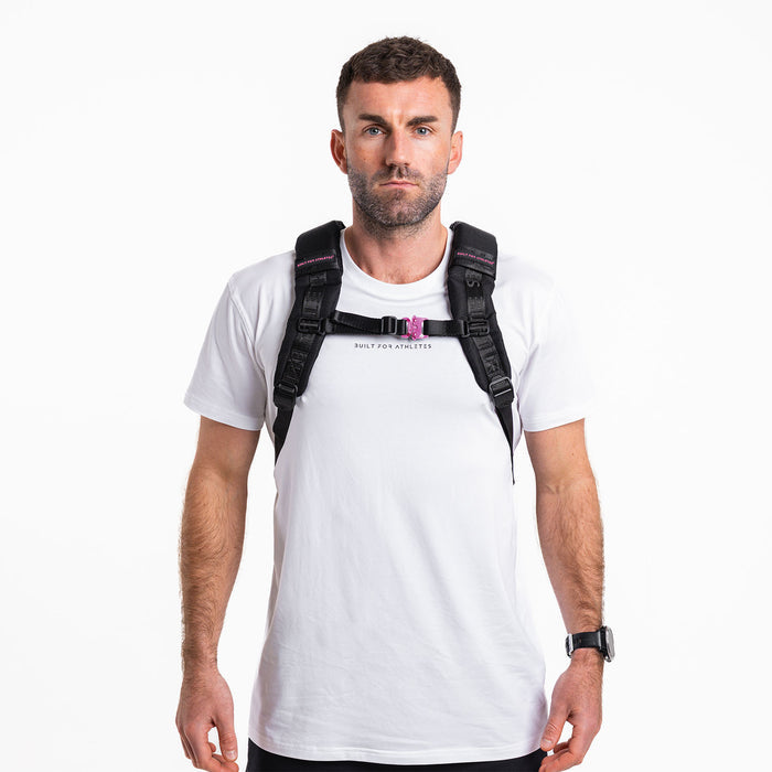 Black & Pink Training Backpack