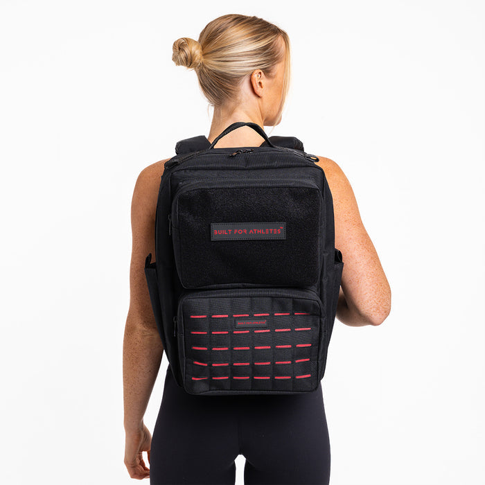 Black & Red Training Backpack