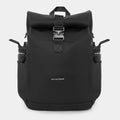Black Roll Top Backpack