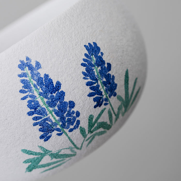 Bluebonnet Ceramic Matcha Set with Bowl and Chasen Holder