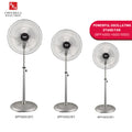 Booney BPF400F / BPF450S / BPF500S Aluminium Stand Fan 16" - 20"