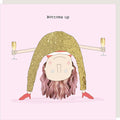Bottoms Up Card