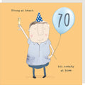 Boy 70th Creaky Card