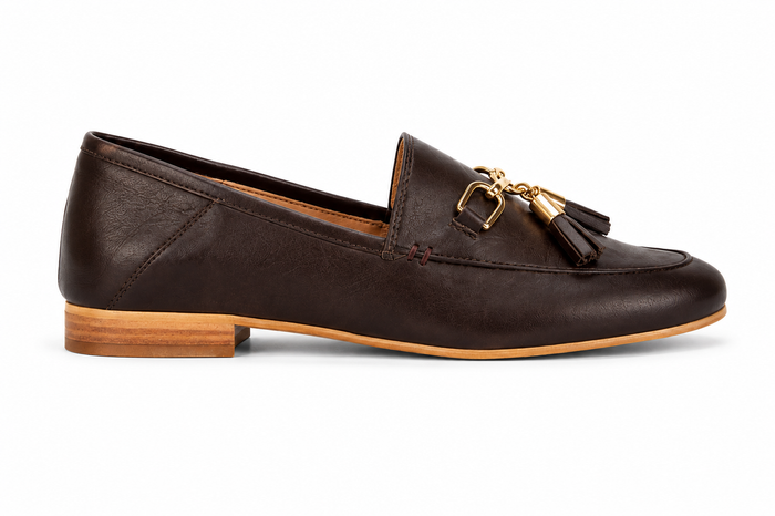 Brooke Shoe Chocolate Leather