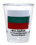 Bulgaria Flag Shot Glass