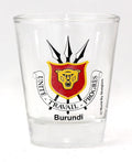 Burundi Coat Of Arms Shot Glass