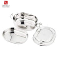 Butterfly Ruby Stainless Steel Lunch Box (Silver)