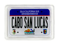 Cabo San Lucas Mexico License Plate Acrylic Small Fridge Collector's Souvenir Magnet 2.35" X 1.75"