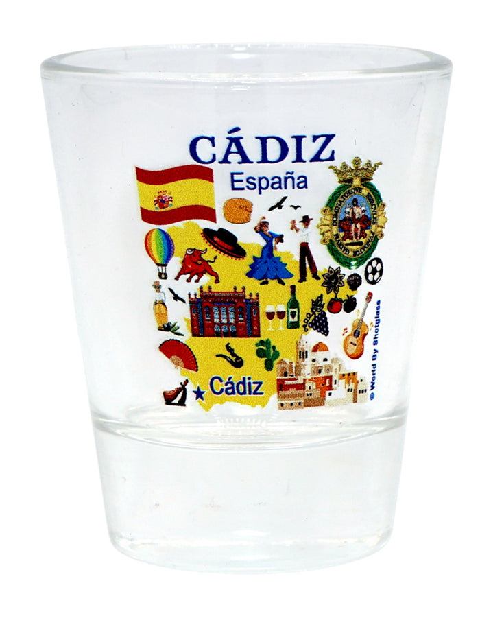 Cadiz Spain Great Spanish Cities Collection Shot Glass