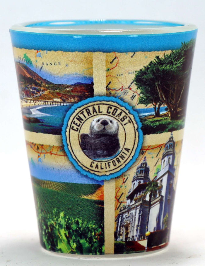 California Central Coast  Scrapbook Shot Glass