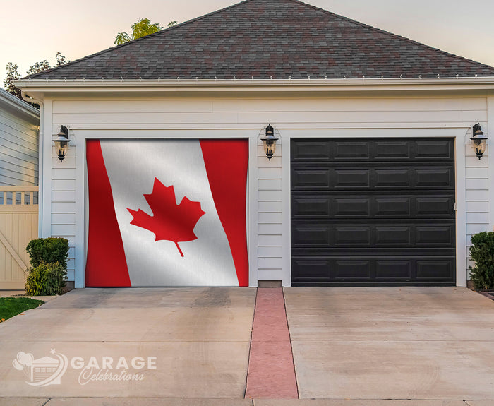 Canadian Flag | 1-Car Garage Door Cover