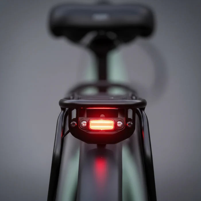Carrier Mounting Rear Light For E-Bike 2 Watt 6-36V SMD LED With 1200mm Cable