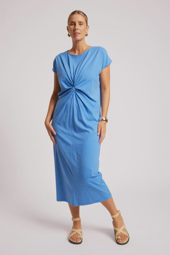 Casa Twist Dress Marine