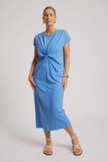 Casa Twist Dress Marine