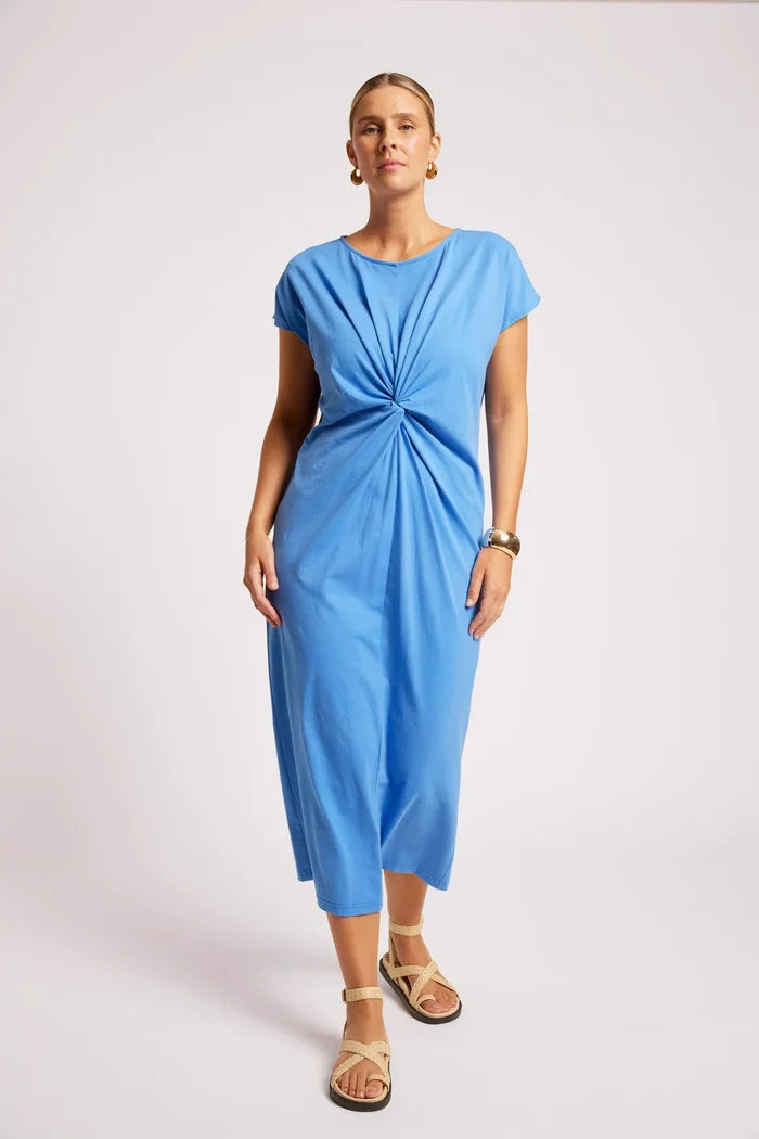 Casa Twist Dress Marine