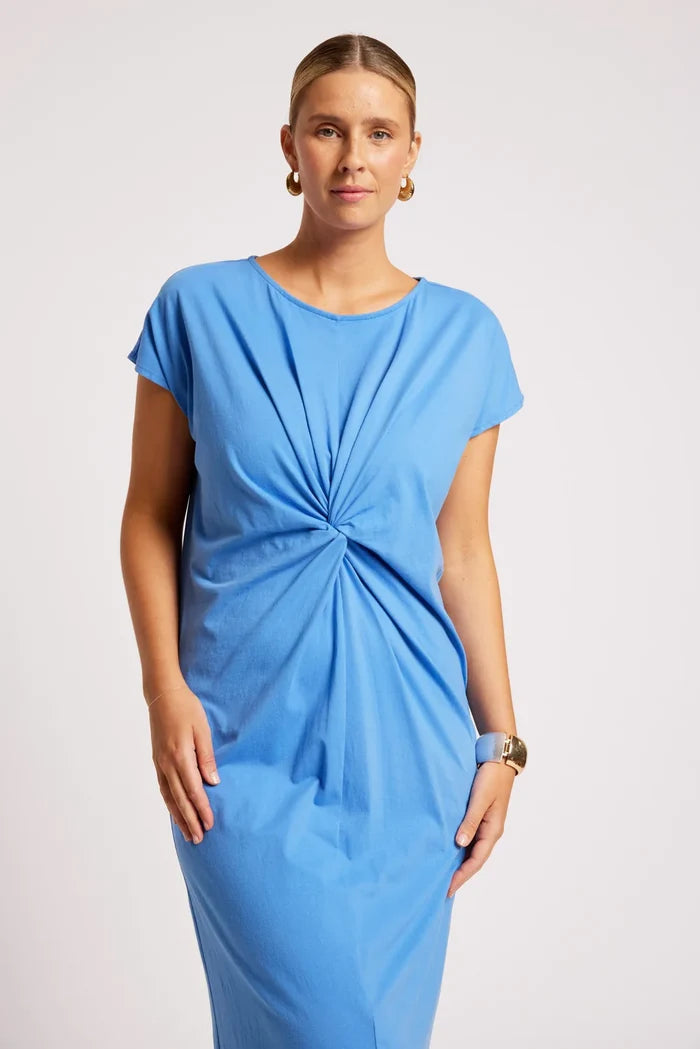 Casa Twist Dress Marine