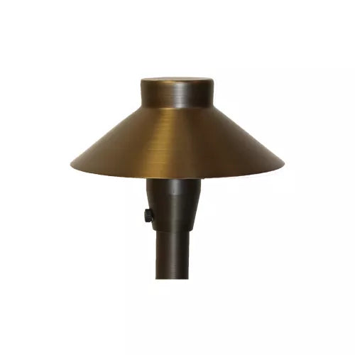 Product Display Visual of the SKU: SAL150 for Marketing of theCAST Brass Path/Area Light Hat | SAL150