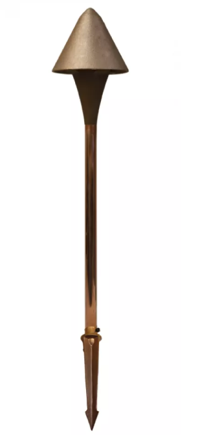 Product Display Visual of the SKU: CSR1CB for Marketing of theCAST Classic Saratoga  Area / Path Light | CSR1CB