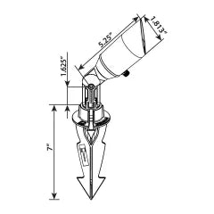 CAST Multi Lumen Spot Light SBML Series With Field Replaceable Optics | SBML
