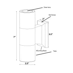 CAST Porsh/Sconce MR-16 Up & Down Light | SPL1
