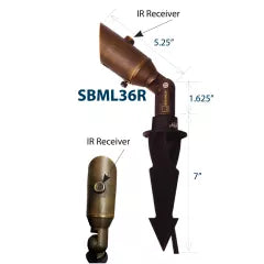 CAST Remote Multi Lumen Spot Light With Field Replaceable Beam Spread Optics | SBML36R