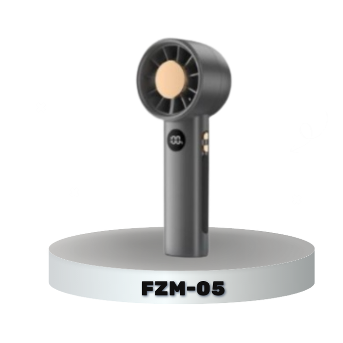CEPMF005 Mini Handheld Fan with LED Display, 3600mah