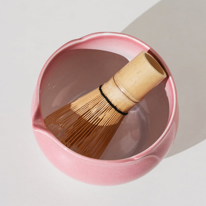 Ceramic Matcha Set with Bowl and Chasen Holder