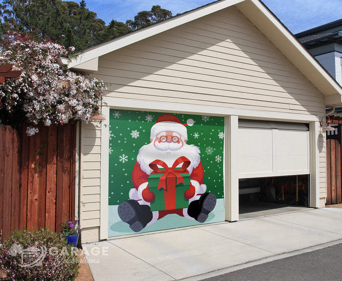 Christmas Surprise | 1-Car Garage Door Cover